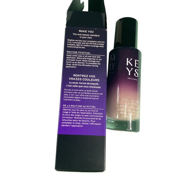 Keys Soulcare Its Like Skin 2-In-1 Concealer + Tint 130 N Extra Light Neutral - Picture 2 of 6